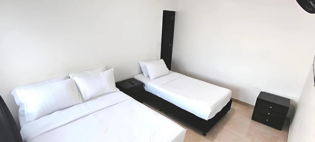 Habitación Familiar con baño privado del Hotel San Rin